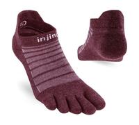 Injinji Run Lightweight No-Show Wool Socks Unisexe M