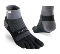 Injinji - Run Midweight Mini-Crew - Chaussettes de running - EU 44,5-47 - black / grey