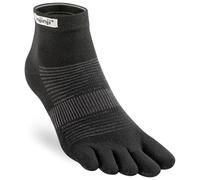 Injinji Chaussettes Original Weight Mini-Crew Noir Taille 44,5/47