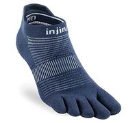 Injinji Run Original Weight No-Show, bleu marine, Large