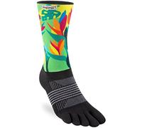 Injinji SPECTRUM Femmes Trail Poids Moyen Chaussettes d'équipage WALLFLOWER XS/S