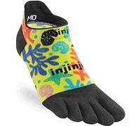 Injinji Spectrum Run Lightweight NO-Show Seaside S, multicolore, Small