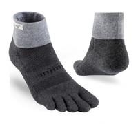 Injinji - Trail Midweight Mini-Crew - Chaussettes de randonnée - EU 47,5+ - granite