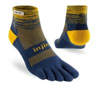 injinji Trail Midweight Mini Crew Toesocks pour homme, Moonlit, Large
