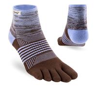 Injinji - Women's Trail Midweight Mini Crew - Chaussettes de randonnée - EU 40,5-44,5 - periwinkle