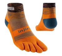 injinji Trail Midweight Mini Crew Toesocks pour homme, Harvest, Small-medium