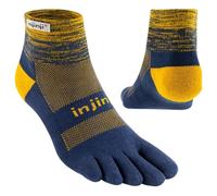 injinji Trail Midweight Mini Crew Toesocks pour homme, Moonlit, Medium