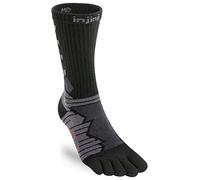 Injinji - Ultra Run Crew - Chaussettes de running - Unisex M | EU 40.5-44 - obsidian
