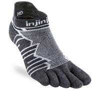 Injinji - Ultra Run No Show Wool - Chaussettes de running - Unisex M | EU 40.5-44 - slate