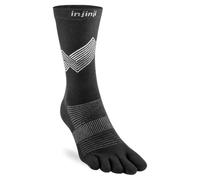 Injinji Unisex Run Lightweight Crew Chaussettes, black, 44.5|45|46|47