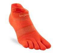 Injinji Unisex Run Lightweight No-Show Chaussettes, flame, 40.5|41|42|43|44