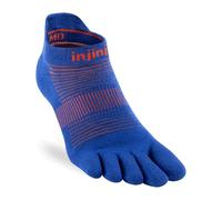 Injinji Unisex Run Lightweight No-Show Chaussettes, sapphire, 40.5|41|42|43|44