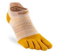 Injinji - Women's Run Lightweight No-Show - Chaussettes de running - Unisex M/L | EU 40.5-44.5 - golden spice