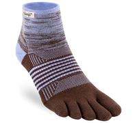 Injinji - Women's Trail Midweight Mini Crew - Chaussettes de randonnée - EU 40,5-44,5 - periwinkle