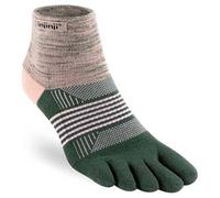 Chaussettes de trail INJINJI Women's Trail Midweight Mini-Crew (Kelp) Femme XS-S