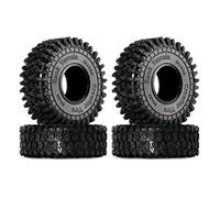 INJORA 1.0 Pneus 64 * 24 mm Caoutchouc Doux Rampant Pneus pour Axial SCX24 AX24 Bronco Gladiator Deadbolt JLU FCX24 FCX18 Enduro24 1/18 1/24 RC Crawler Auto Mobile, T1011(S5)
