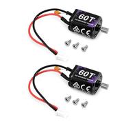 INJORA 60T 030-Brush Motor für 1/30 Axial SCX30 (2er-Pack)