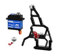INJORA 7KGServo Treuil Étanche & Kit Grue de Dépannage pour TRX4M 1/18