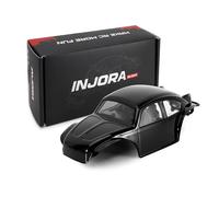 INJORA BUG24 Carrosserie avec Cage de Roll pour 1/24 Axial SCX24,Noir
