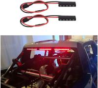 INJORA Lot de 2 bandes lumineuses LED RC pour feux de freinage RC Crawler Axial SCX10 90046 Wraith RR10 Traxxas TRX-4 D90 Tamiya