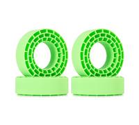 INJORA Mousse d'Insertion en Caoutchouc Silicone 1,55" pour Pneus 95-97 mm