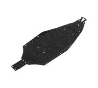 INJORA Plaque de Châssis en Fibre de Carbone Forgé pour 1/16 Buggy Losi Mini-B (26g)