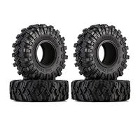 INJORA Pneus G2 63 * 21 mm 1,0" Kraken Claw S5 pour SCX24 TRX4M AX24 Bronco Gladiator C10 JLU Deadbolt FCX24 FCX18 Axial 1/24 1/18 Pneus de Crawler, T1007