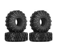 INJORA Pneus Mud Terrain 1.9 Kraken Claw pour Axial SCX10 Pro UTB18 TRX4 Redcat VS4-10 Redcat Gen 8 7 Pro Enduro FCX10 1/10 RC Crawler, Lot de 4