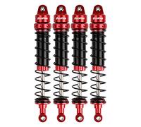 INJORA RC Amortisseur Set 4pcs RC Shock Absorbers RC Damper pour 1/10 RC Crawler Axial SCX10 90046 AXI231017 Traxxas TRX-4 D90 (110mm)