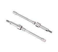 INJORA RC Dogbone Frontal Axe Acier Extension de 4 mm pour Le Remplacement Essieux Aluminium SCX24