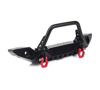 INJORA RC Pare-Chocs Métal Front Bumper avec LED Lumière pour 1:10 RC Crawler Axial SCX10 90046 SCX10 III AXI03007 TRAXXAS TRX-4