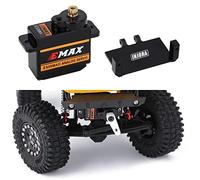 INJORA RC Servo Numérique Emax ES08MAII 12g Crawler Servo avec Servo Moteur Monture Support pour 1/24 Axial SCX24 AX24 Upgrades Gladiator Bronco C10 JLU Deadbolt B17