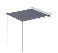 INJORA RC Voiture Décoration Accessoires 1/10 Échelle Tente de Camping Auvent d'ombrage Upgrade Parts pour 1:10 RC Crawler Car Traxxas TRX4 Axial SCX10 90046 (Argent)