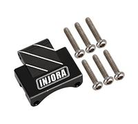 INJORA Rear Axle Truss Upper Link Mount CNC Aluminio Accesorios Para Axial SCX24 C10 JLU Gladiador Bronco Upgrade Part(Negro)
