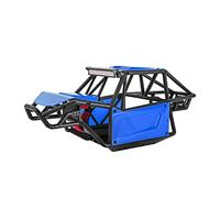 INJORA Rock Buggy Coque de Carrosserie Kit Châssis pour Axial SCX10 II 90046 UTB10 Capra 1/10 RC Crawler Voiture, Nylon(Bleu)
