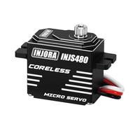 INJORA Servo Micro INJS480 sans Balais avec Servo Saver pour Losi Micro-B Micro-T