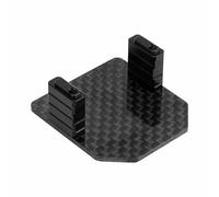 INJORA Support servo en fibre de carbone et aluminium pour Arrma Mojave Grom 1/12 Losi Nascar 1/16