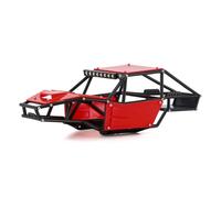 INJORA Tarentule de Roche Nylon Coque de Corps Buggy Kit Châssis pour TRX4M Upgrade 1/18 RC Crawler,Rouge