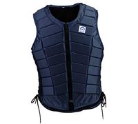 Injoyo Equitation Gilet de Protection Sécurité Veste du Corps pour Adulte - Bleu foncé, L Femmes