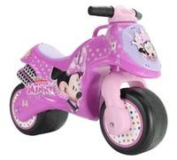 Moto Porteur Enfant 18 Mois à 3 Ans sans Pédales Bebe - Neox Minnie Mouse Licence Disney Stable + Ergonomique Moto Draisiènne pour Fille 2 Ans Roues Larges + Transport Facile + Style Course | INJUSA