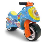 INJUSA - Moto Porteur pour Enfants de 18 Mois à 3 Ans Neox Stitch | Trotteur Bébé +1 an | avec Décoration Permanente | Poignée de Transport | Licence Disney | Couleur Bleu (19033)