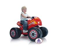 Vtt Quad 6v - Injusa - Flammes - Electrique - 4 Roues - Pour Enfants À Partir De 2 Ans
