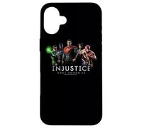 Injustice: Gods Among Us Injustice League Coque pour iPhone 16 Plus