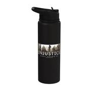 Injustice: Gods Among Us Logo Stainless Steel Insulated Water Bottle