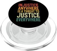 Injustice Partout est Une Menace pour Justice Partout PopSockets PopGrip pour MagSafe