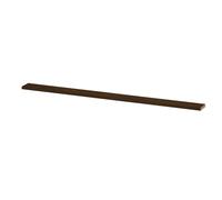 INK 20d étagère 275x20x3.5cm façade biseautée pour niche mfc cuivre chêne 1258735