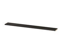 INK 35d étagère murale - 275x35x3.5cm - face avant chanfreinée - pour niche - MFC Chêne intense 1258837