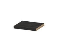 INK 35d étagère murale - 40x35x3.5cm - bord avant chanfreiné - pour niche - MFC Chêne charbon 1258893