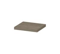INK 35d étagère murale - 40x35x3.5cm - bord avant chanfreiné - pour niche - MFC chêne grège 1258894