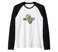 Ink Addict Color in The Blood Manche Raglan